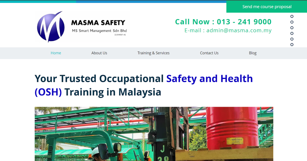 MASMA SAFETY (MS Smart Management Sdn Bhd) risk assessment company