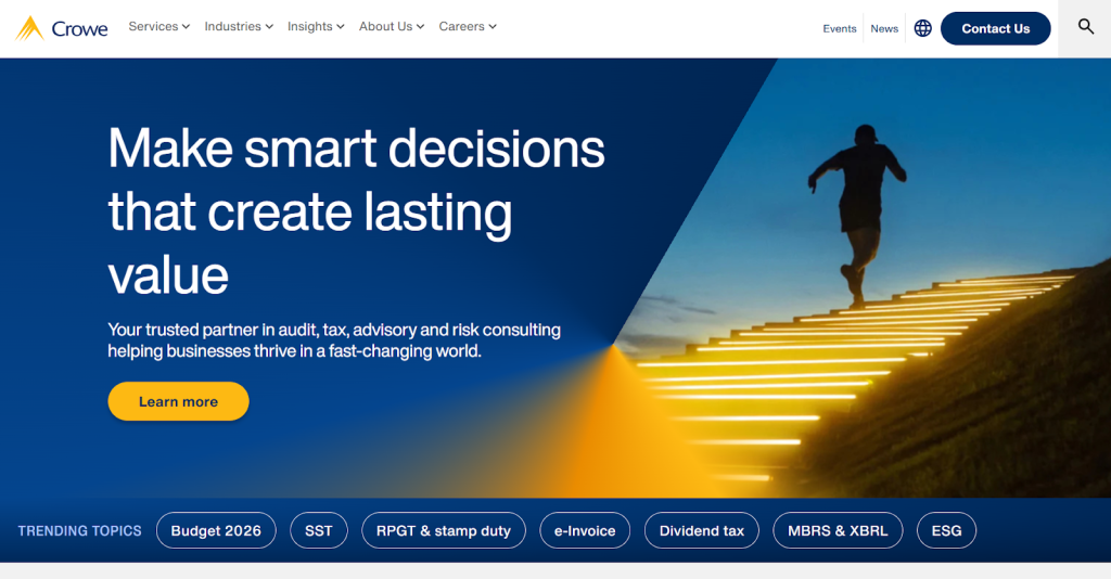Crowe Malaysia risk assessment company