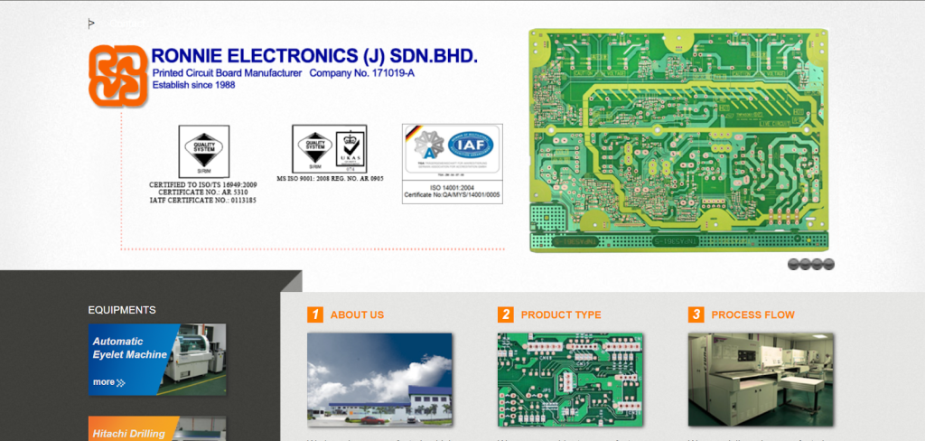 LKL Sunrise Electronic (M) Sdn Bhd prototype PCB manufacturer