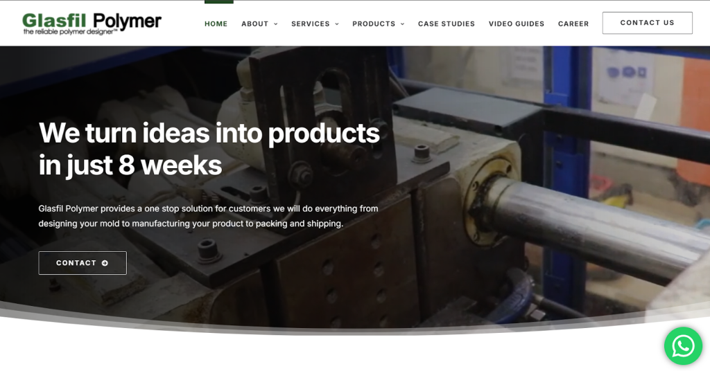 Glasfil Polymer Sdn Bhd injection moulding company