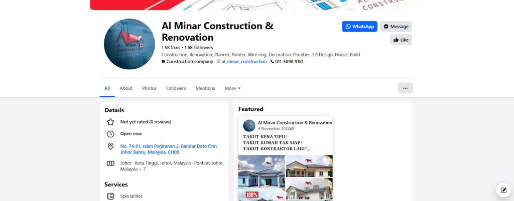 Al Minar Construction & Renovation