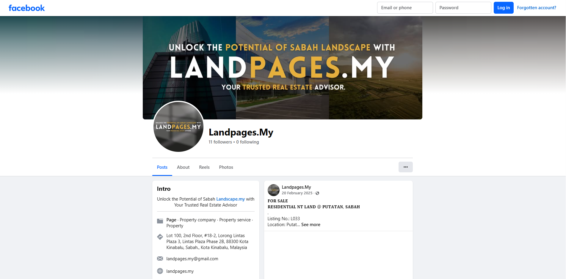 Landpages