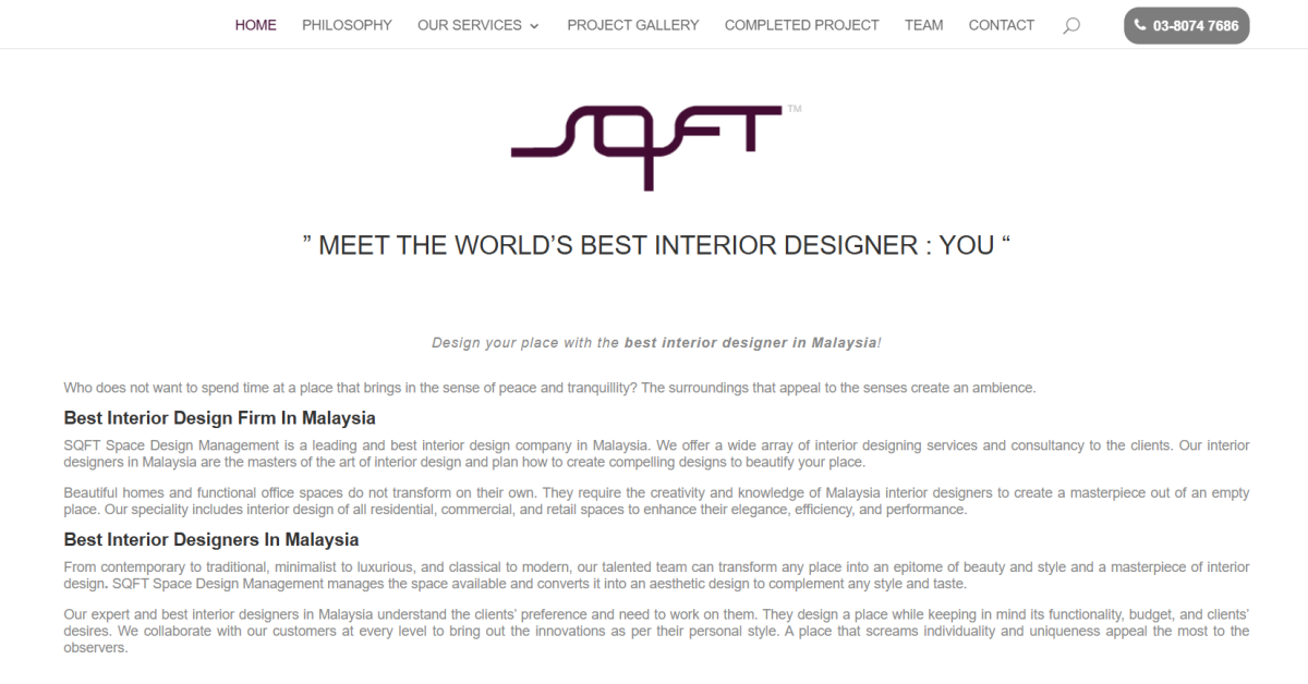 SQFT Space Design